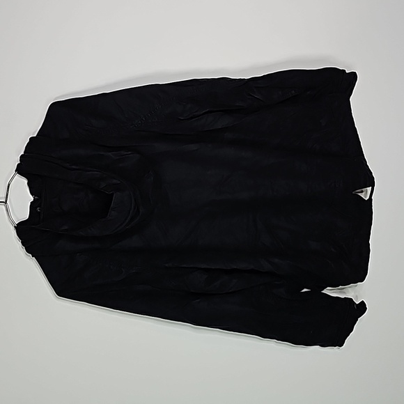American Eagle small black hooded zip up jacket - Picture 4 of 6